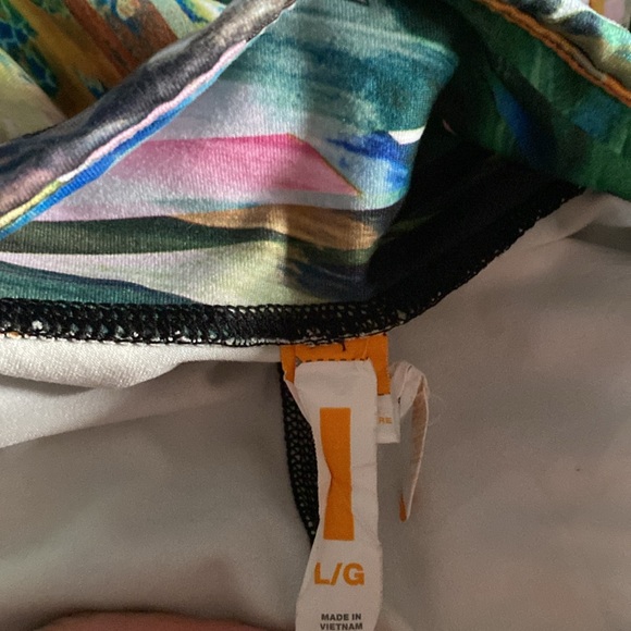 Lucy Leggings Blurred Floral Sz. Large - Picture 3 of 7